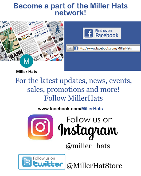 miller hats social platforms