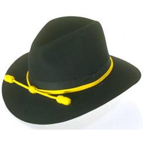 tan cavalry hat
