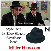 blues brothers fedora hats
