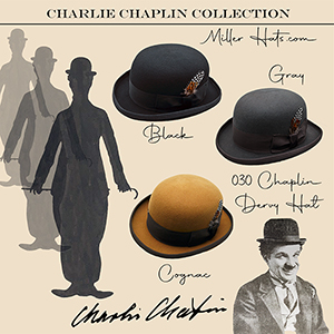 charlie chaplin derby hat