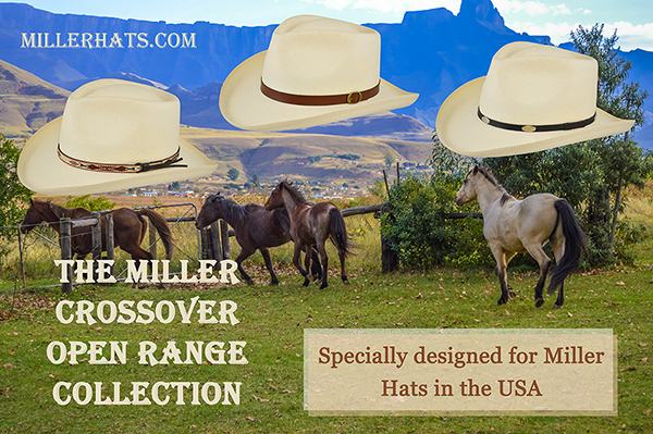 Open range straw hats