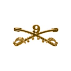 Style: 1047 9th Cavalry Sabers Hat Pin