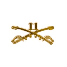 Style: 1049 11th Cavalry Sabers Hat Pin