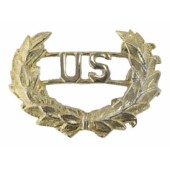 Style: 168 US Brass Insignias with Wreath
