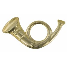 Style: 592 Infantry Bugle Brass Insignia