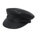Style: 726 Leather Fiddler Cap