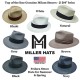Milan Fedora Hats Milan Fedora Hats