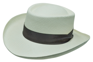 Style: 311 Gambler Straw Hat