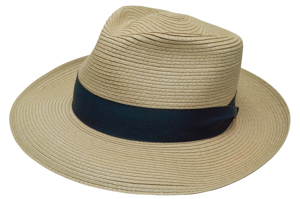 Style: 331 Milan Teardrop Straw Hat