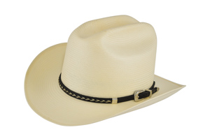 Style: WS-187 Rancher Straw Cowboy Hat